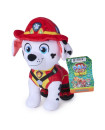 official PAW Patrol: The Dino Movie Marshall plush toy manufactured by GUND